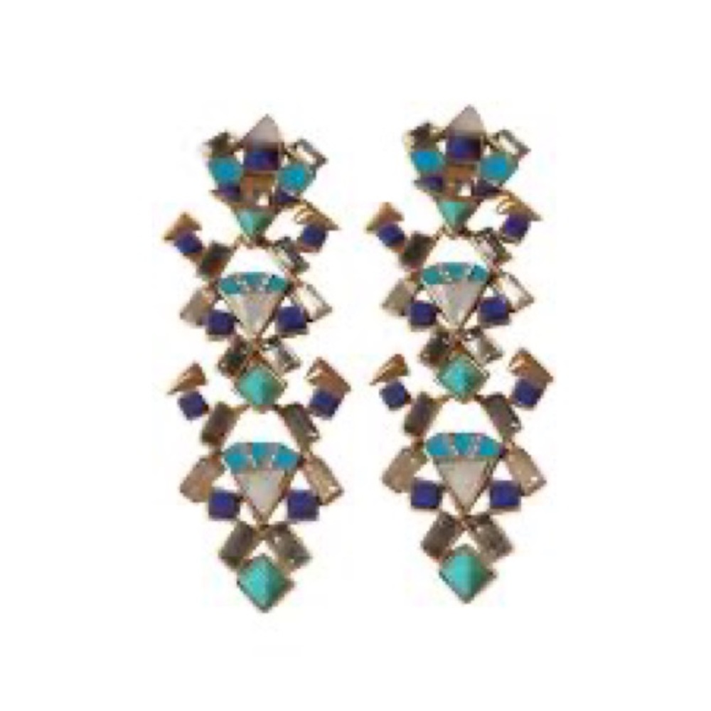 Stella & Dot Stone Tile Chandeliers